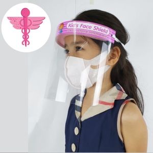 10 PCS safety Kids face shield clear HD screen
